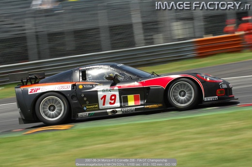 2007-06-24 Monza 413 Corvette Z06 - FIA GT Championship